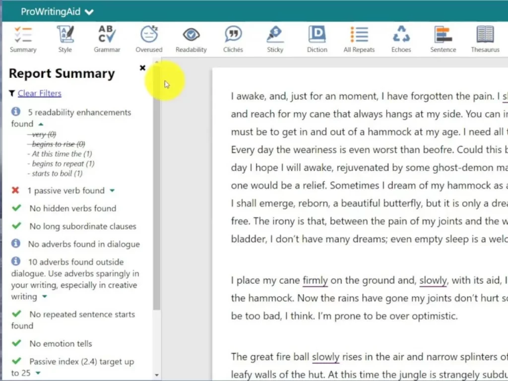 ProWritingAid - Writing Tools