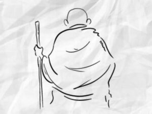 Non-violence Spiritual Person